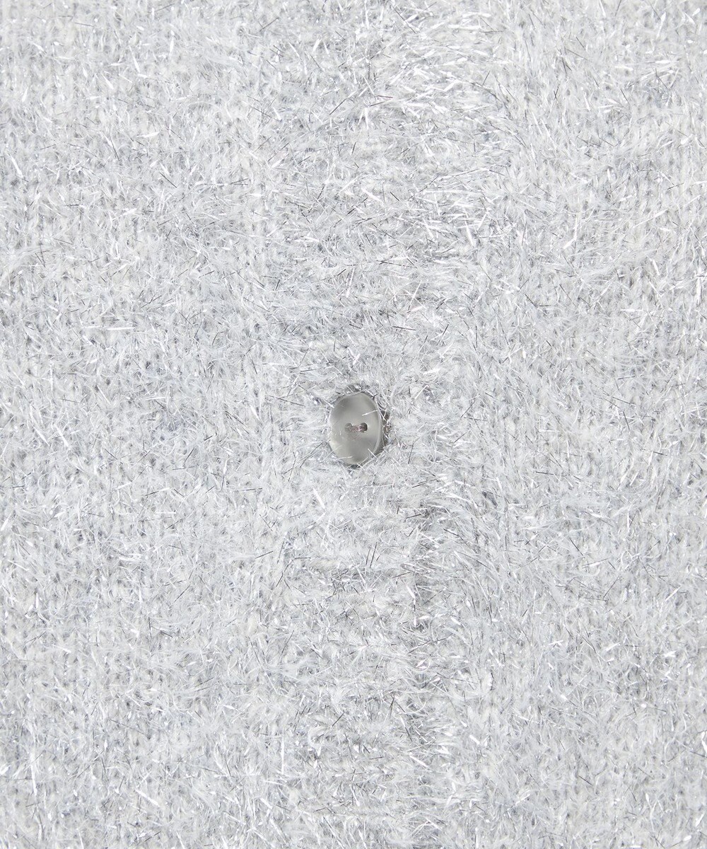 uncrave ラメ シャギー ニット カーディガン（uncrave STANDARD） 