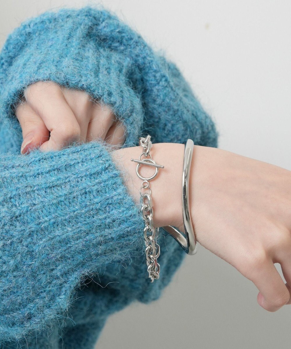 WEGO 【ユニセックス着用ITEM】M2Pステンレスバングルブレス 