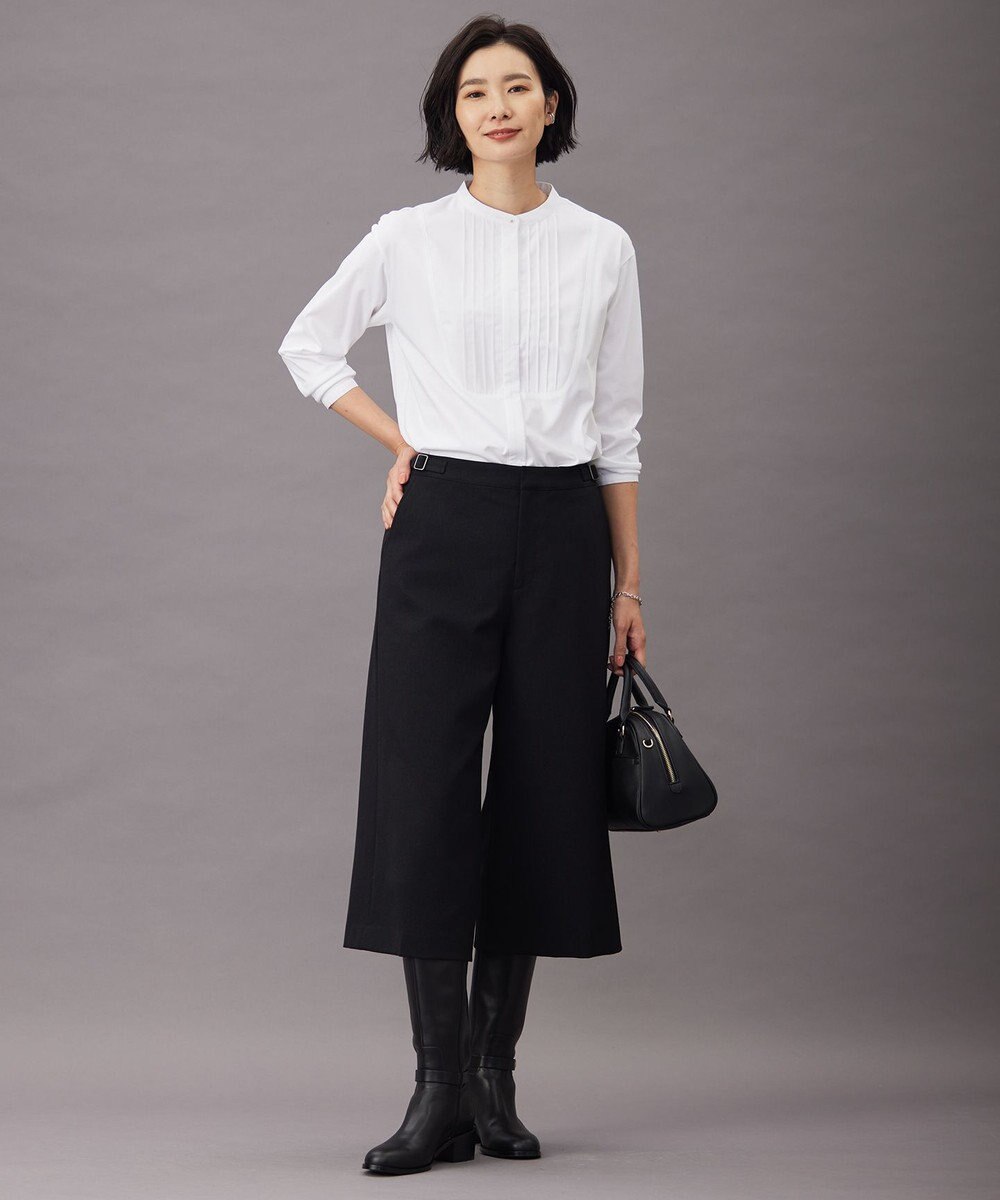 J.PRESS LADIES S 【WEB限定カラーあり・洗える】ツムギート flannel キュロット パンツ 