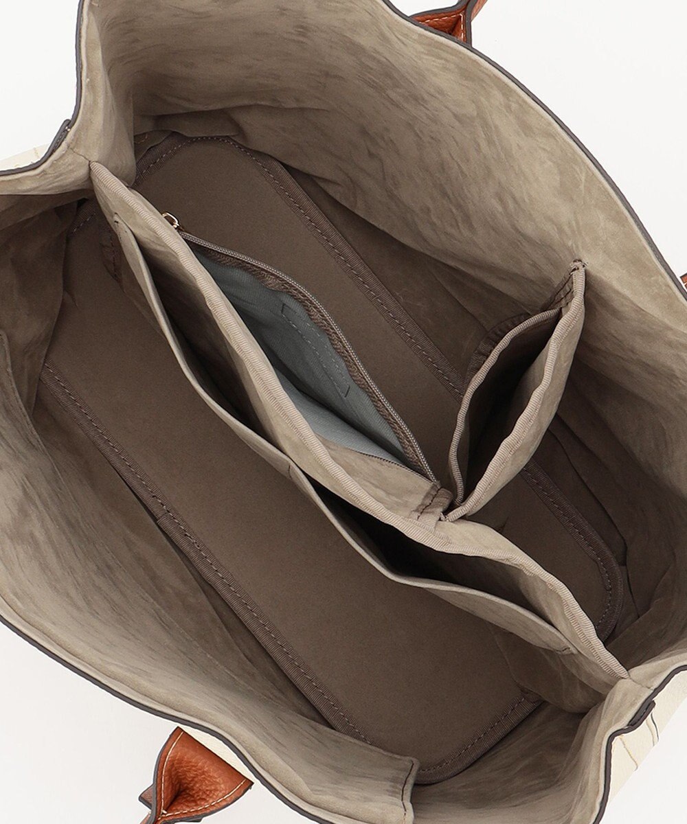 UNBILLION cachecache パーテーションPUトートバッグL 