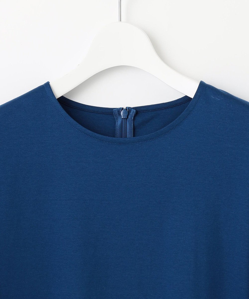 23区 S 【WEB限定】フレアコンビジャージー 袖フリル カットソー 