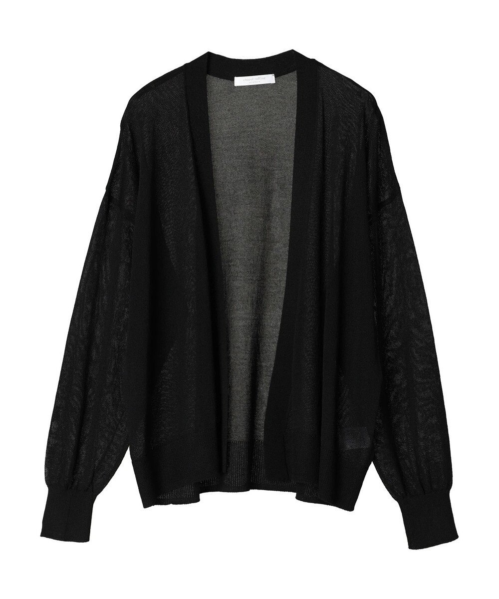 Green Parks 接触冷感　推しニット　ゆったりカーディガン 