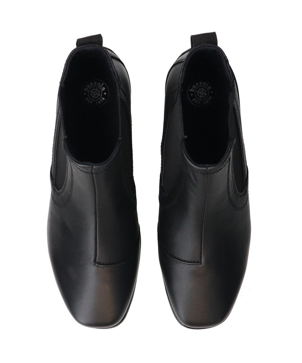 INTER-CHAUSSURES 【BUSSOLA】サイドゴアレザーショートブーツ 