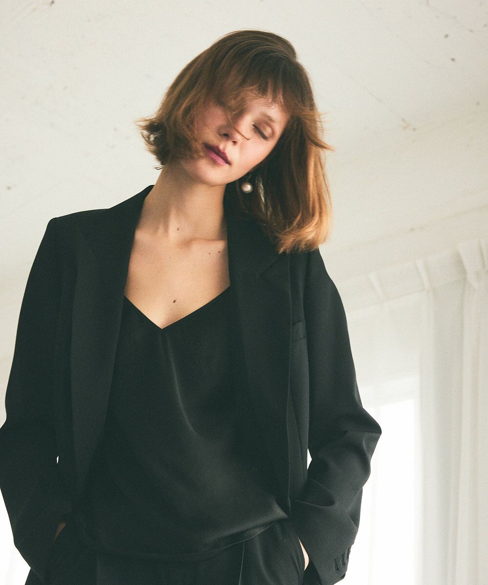 GRACE CONTINENTAL サテンキャミソール 