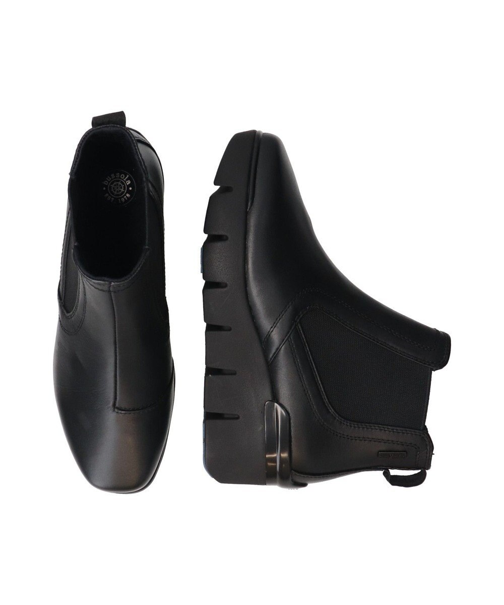 INTER-CHAUSSURES 【BUSSOLA】サイドゴアレザーショートブーツ 