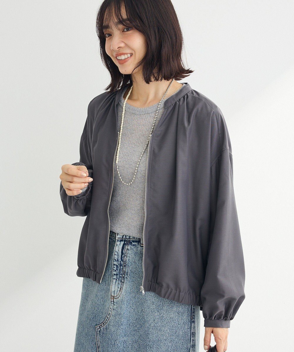 Green Parks イージーケア　シャツブルゾン 