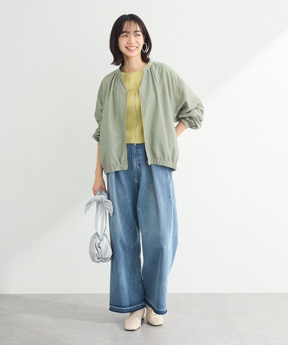 Green Parks イージーケア　シャツブルゾン 