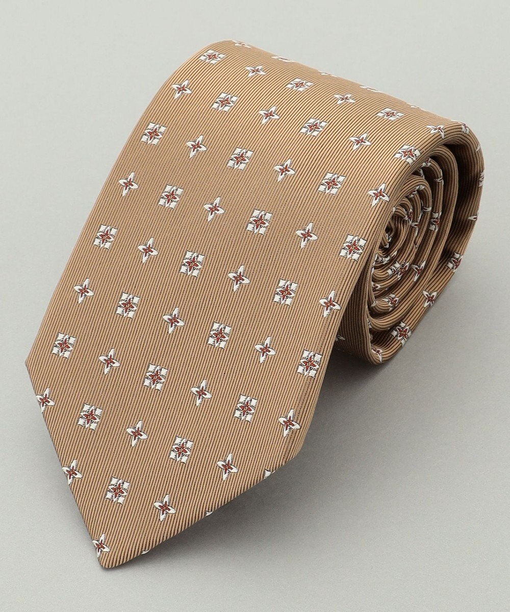 GOTAIRIKU 【日本製】西陣ネクタイ＿BEIGE 