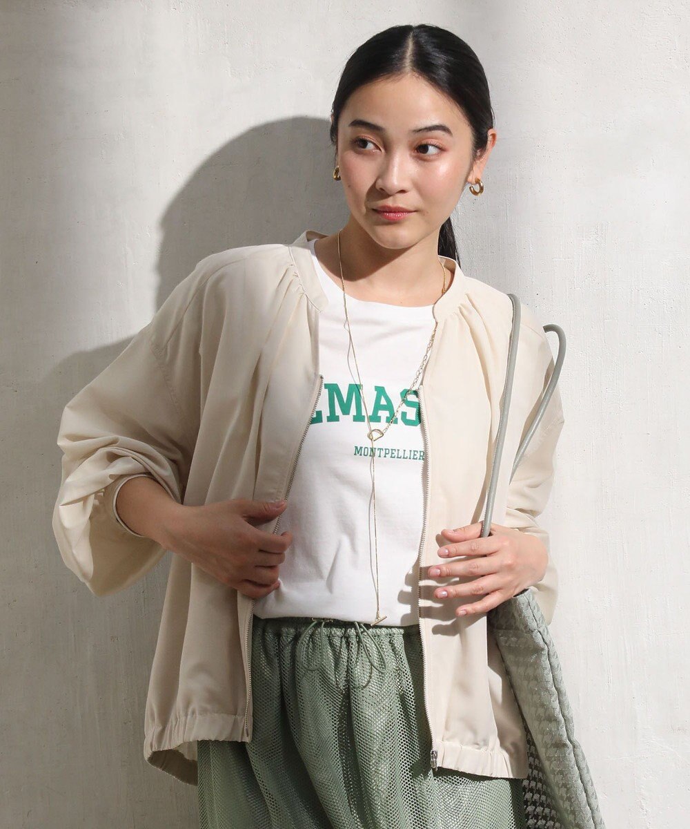 Green Parks イージーケア　シャツブルゾン 