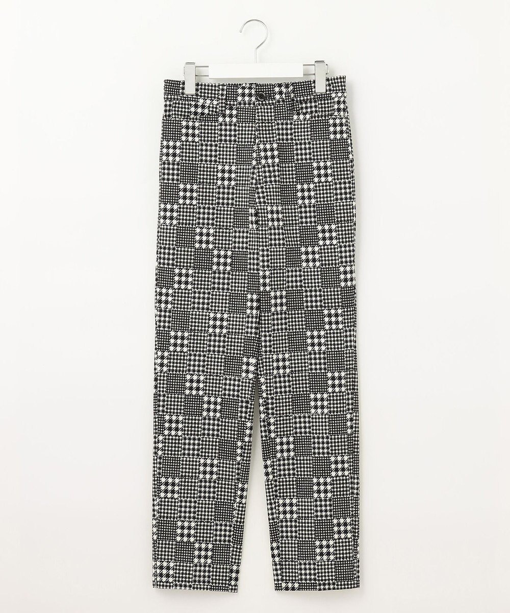 23区GOLF フレンチシックなスタイリングに！【WOMEN】チェック柄 テーパードパンツ 