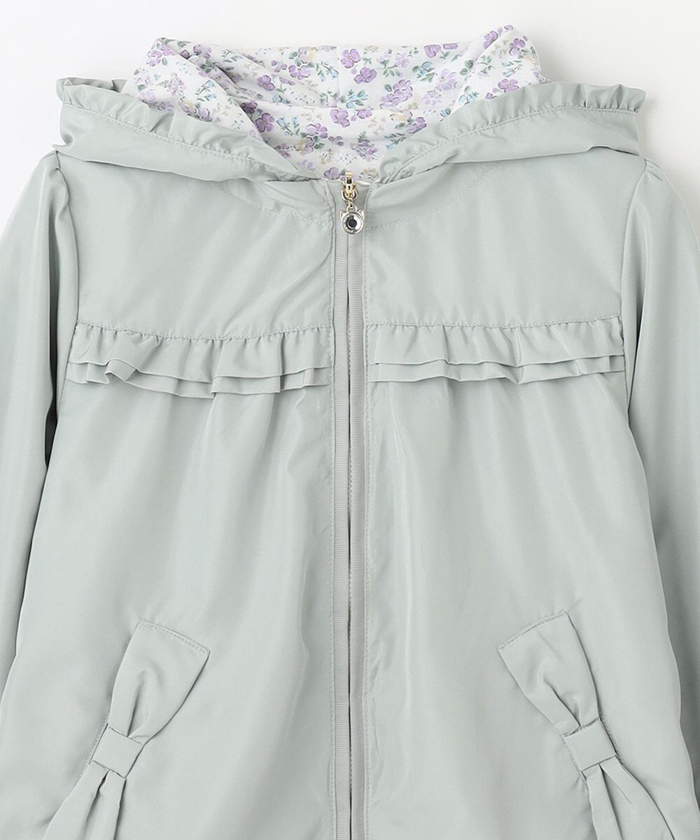 ANY KIDS フード取り外し リバーシブル ブルゾン 