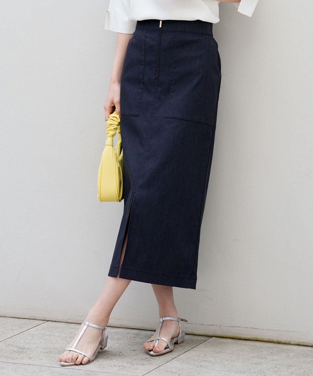 ANY SIS 【2WAY】フロントジップタイト スカート 