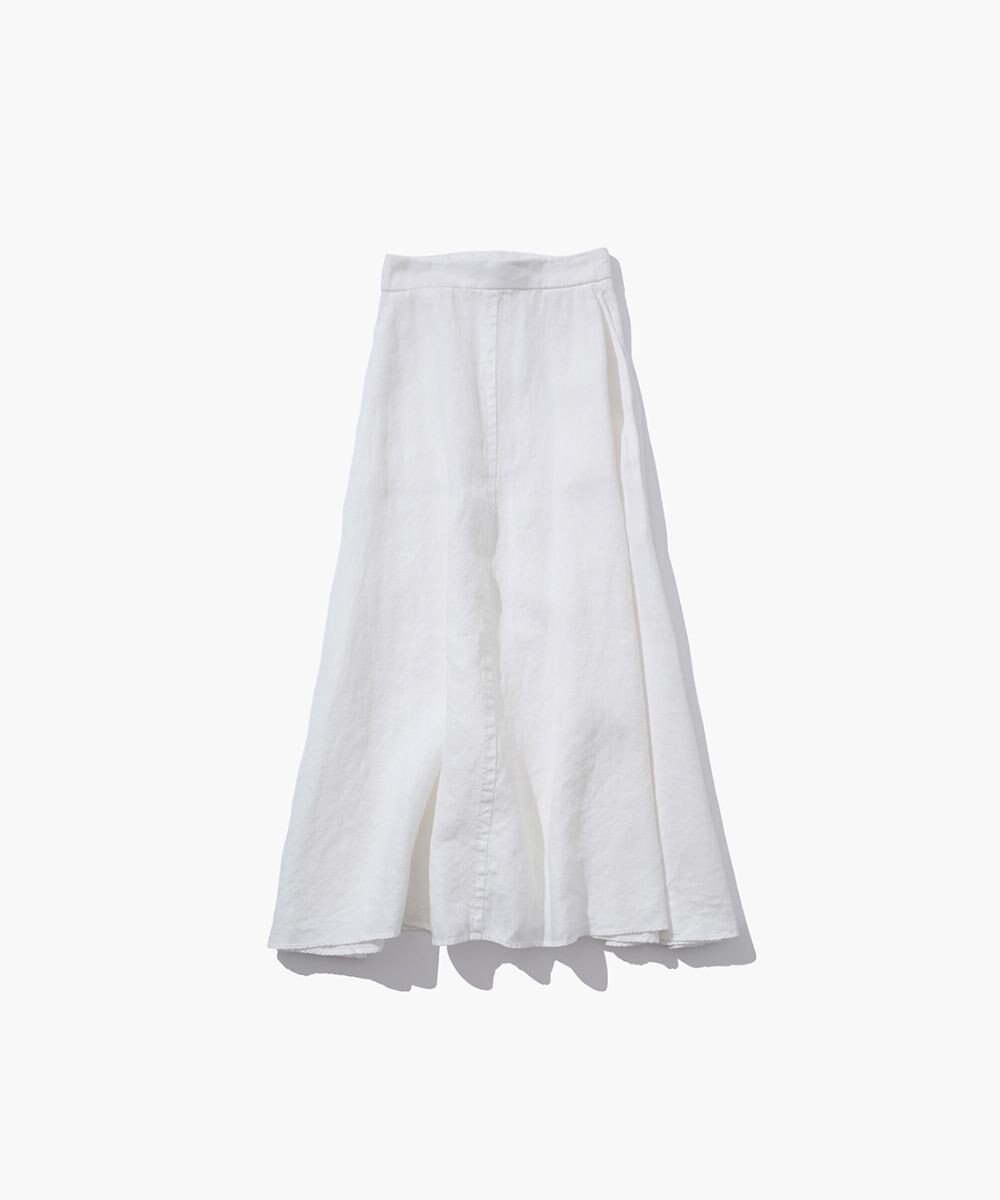 ATON HEMP OXFORD | フレアスカート 