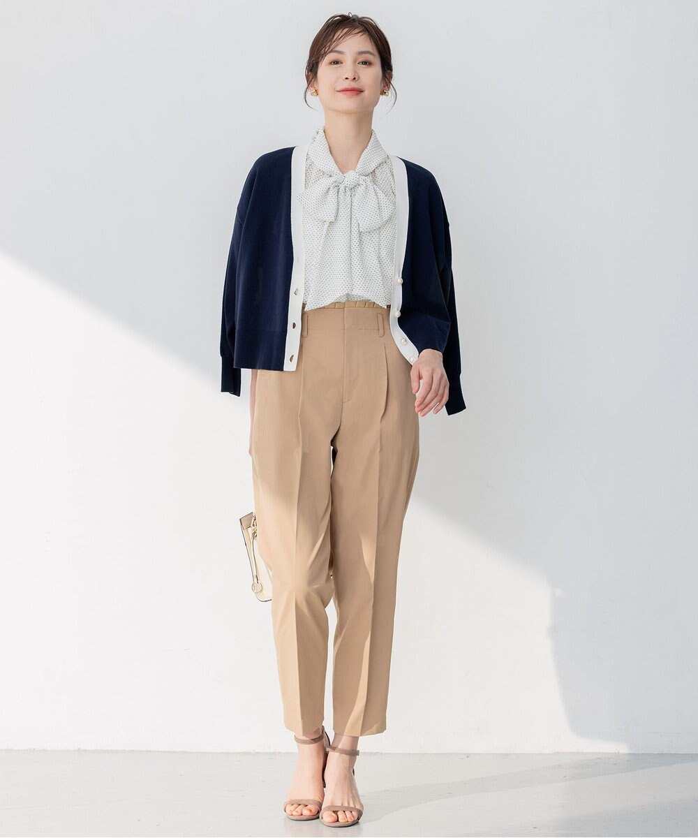 組曲 S 【アンサンブル対応可】CHAIニット バイカラーカーディガン 