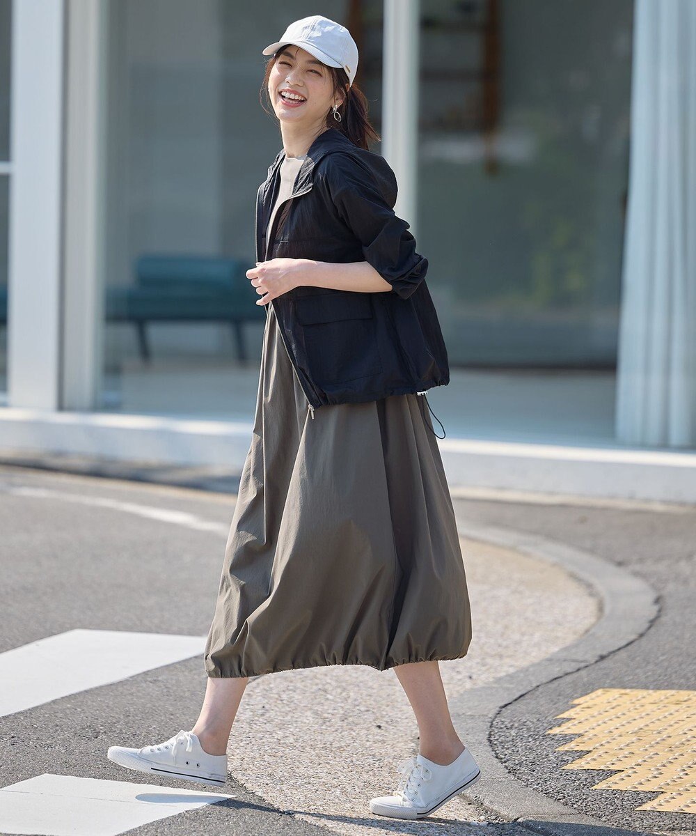 ANY 【WEB限定】シアーフードブルゾン 