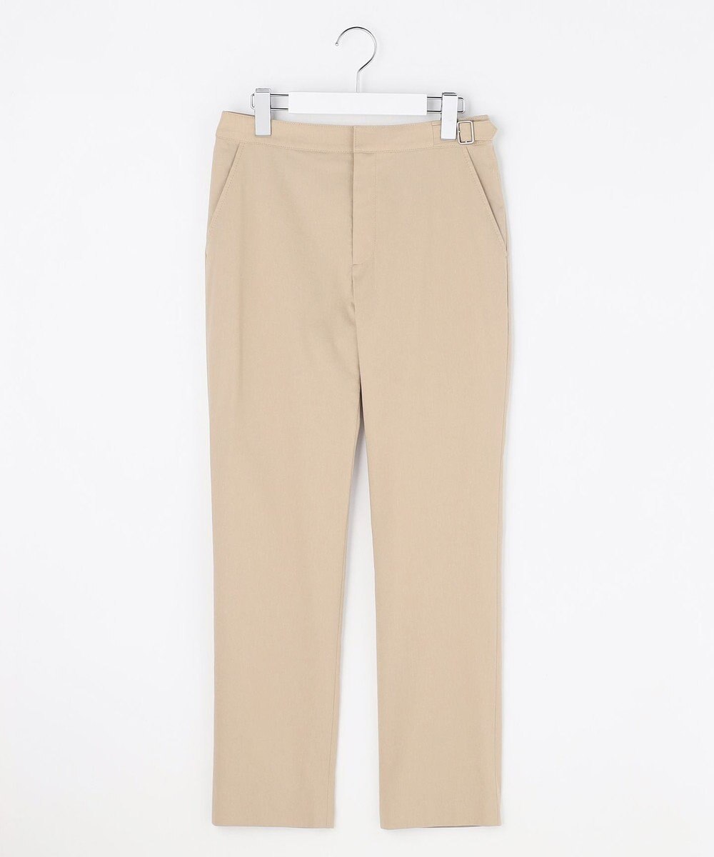 J.PRESS LADIES 【WEB限定カラーあり】セルロースリネンストレッチ テーパード パンツ 