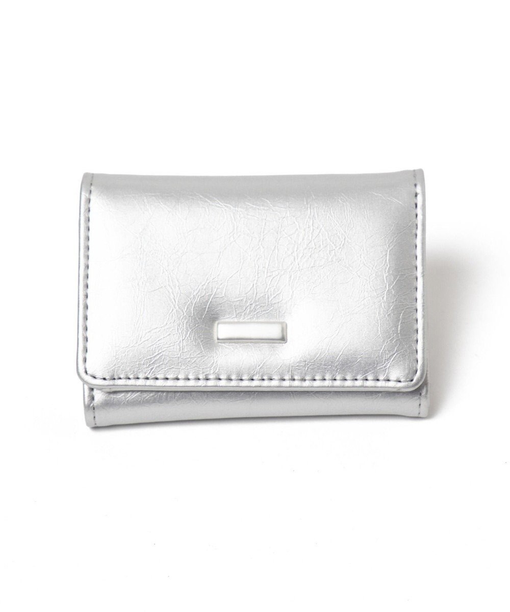 WEGO プレートフラップミニウォレット 