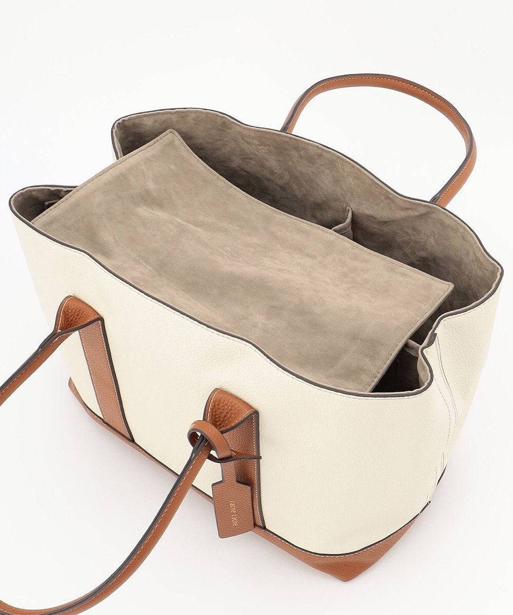 UNBILLION cachecache パーテーションPUトートバッグL 