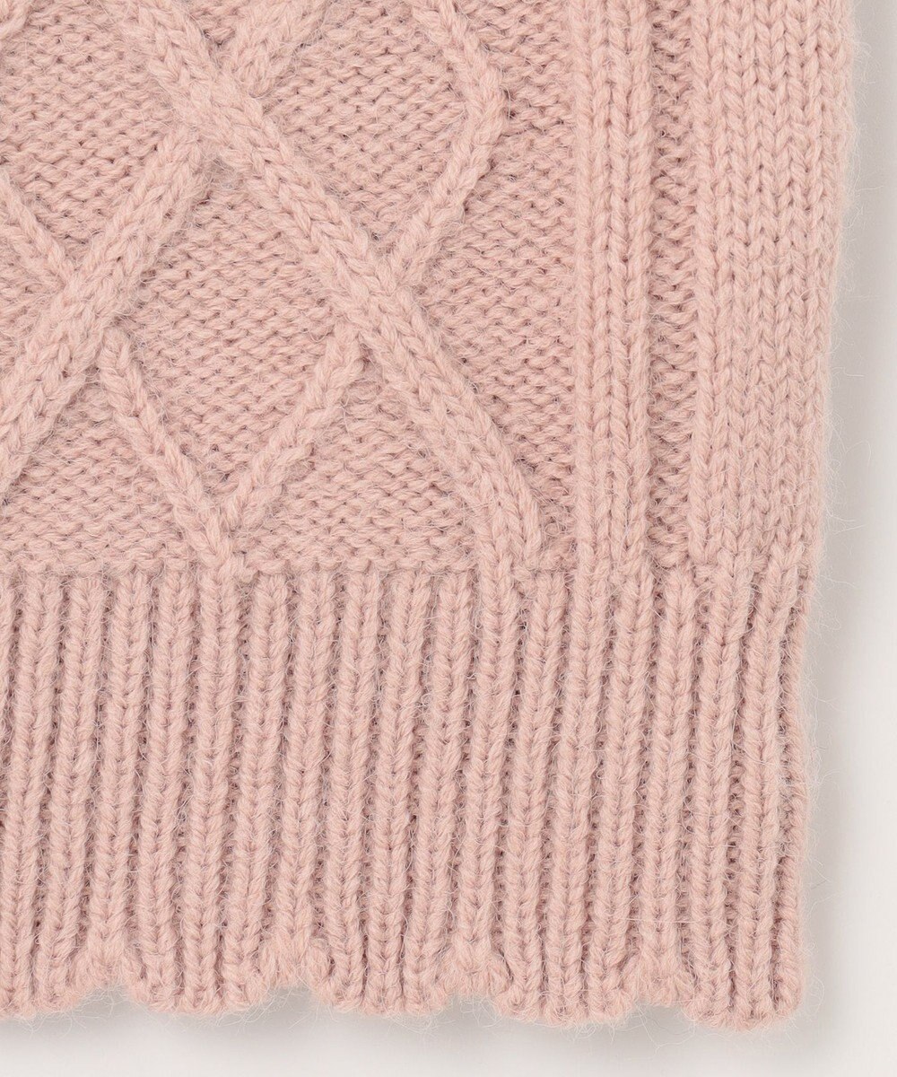 ANY KIDS リボン ケーブル ニット 