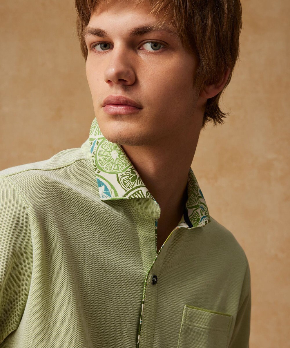 JOSEPH ABBOUD ギフトに！【老舗アロハブランドとコラボレーション】カハラ アロハ ダディ ポロシャツ 