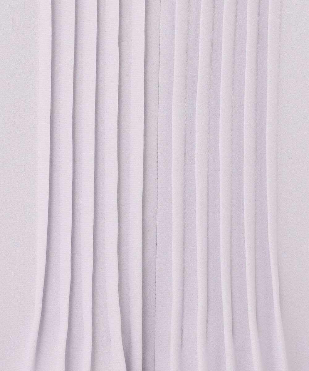 23区 S 【洗える】 バックサテンアムンゼン キーネック ブラウス 