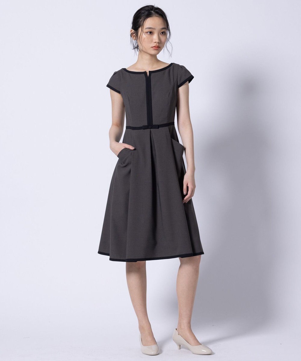 TOCCA 【接触冷感・吸水速乾・洗える】RIBBON'S CROSSROAD ドレス 
