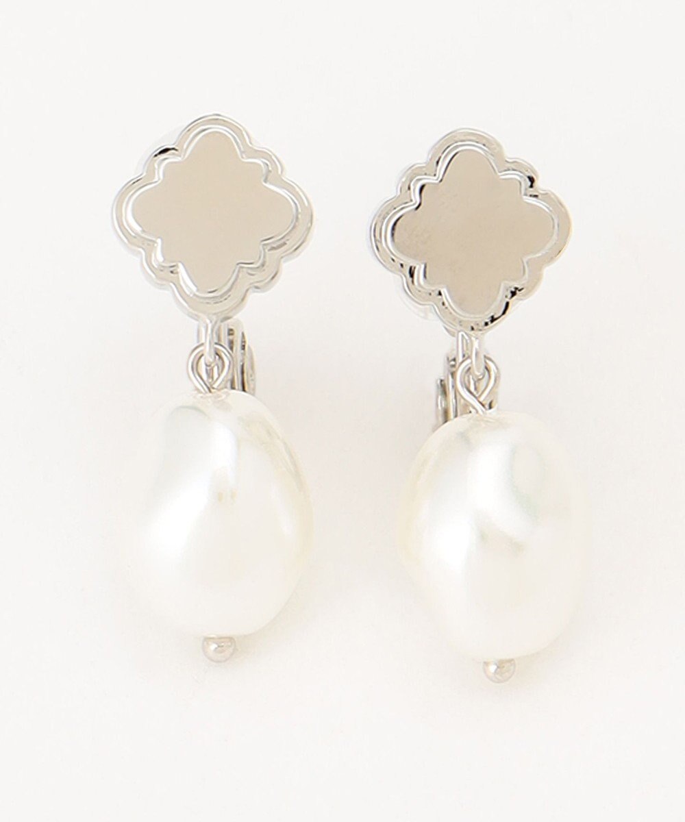 TOCCA SWING PEARL CLOVER EARRINGS イヤリング 