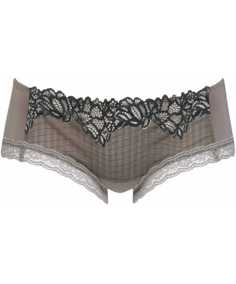 WACOAL ボーイレングス ショーツ 【リボンブラ 脇すっきり】 BRB433とペア はきこみ丈あさめ ナイロンベア天竺素材(バック) レディース PRA633 /ワコール 