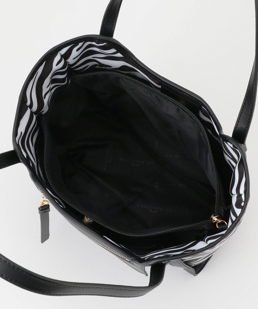 LA BAGAGERIE リサイクルレザー　フラップトート 