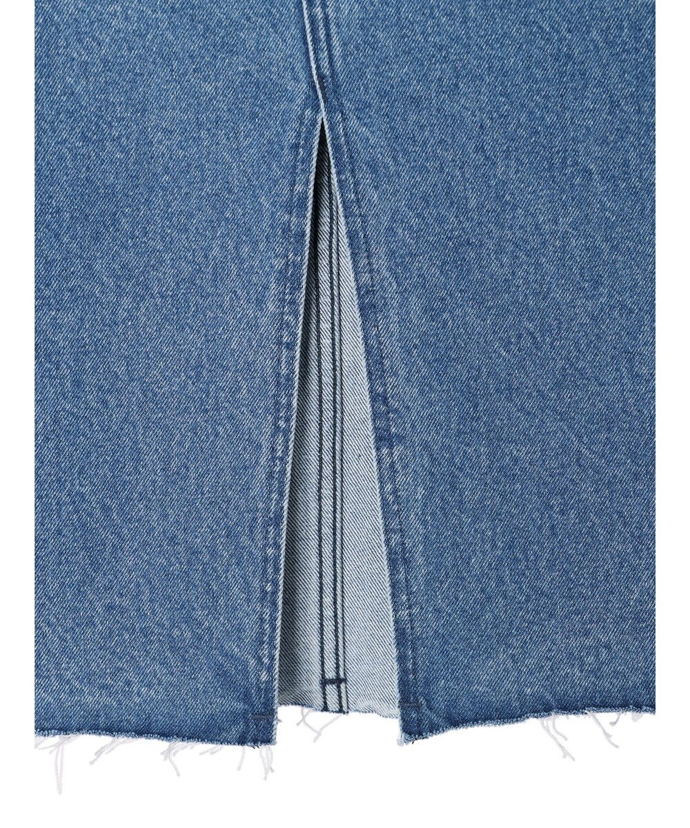 earth music&ecology Ｌｅｅ×ｅ．ｍ．ａ．ｅ　切替デニムスカート 