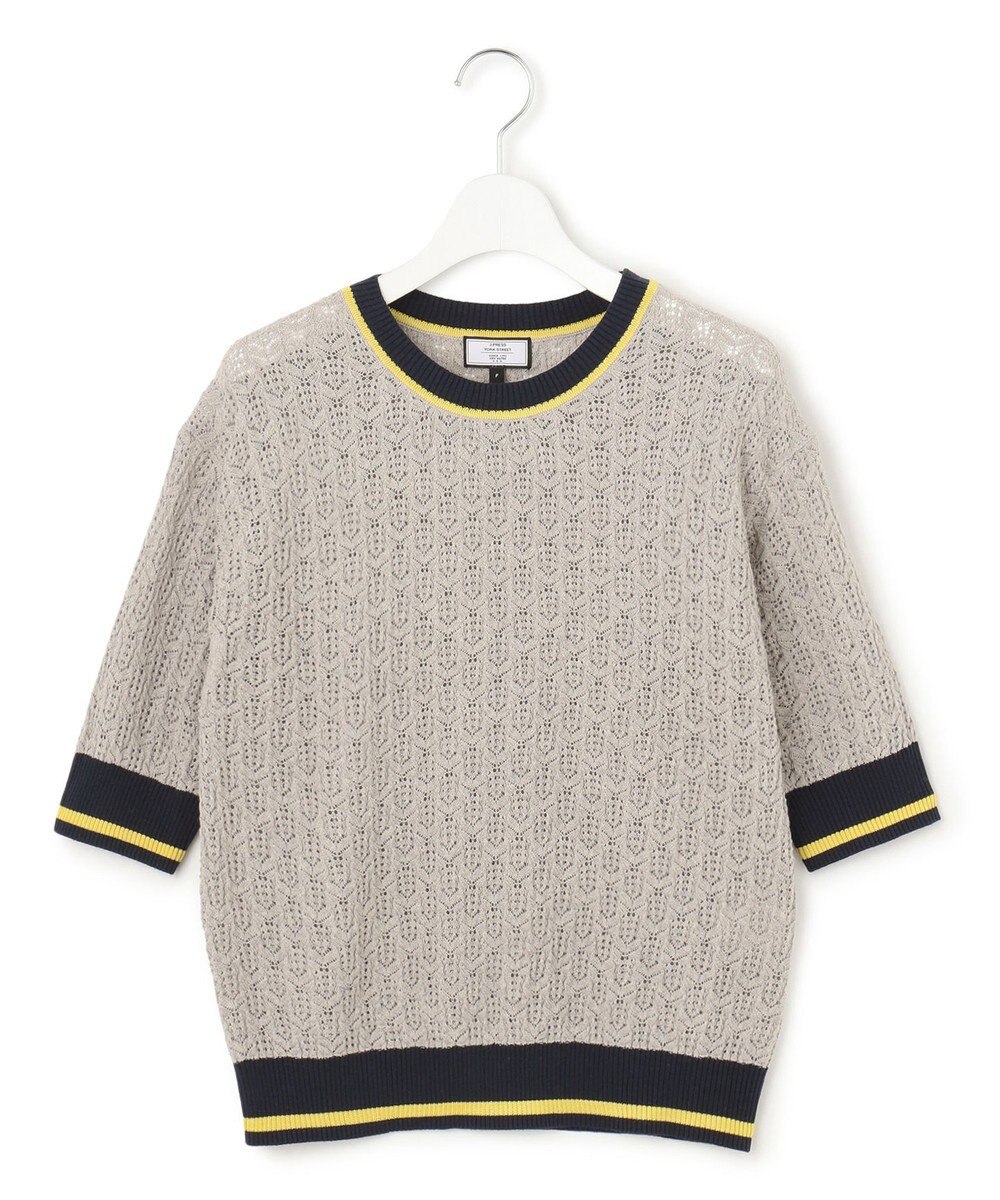 J.PRESS YORK STREET 【WOMEN】コットンベーシック ニットプルオーバー 