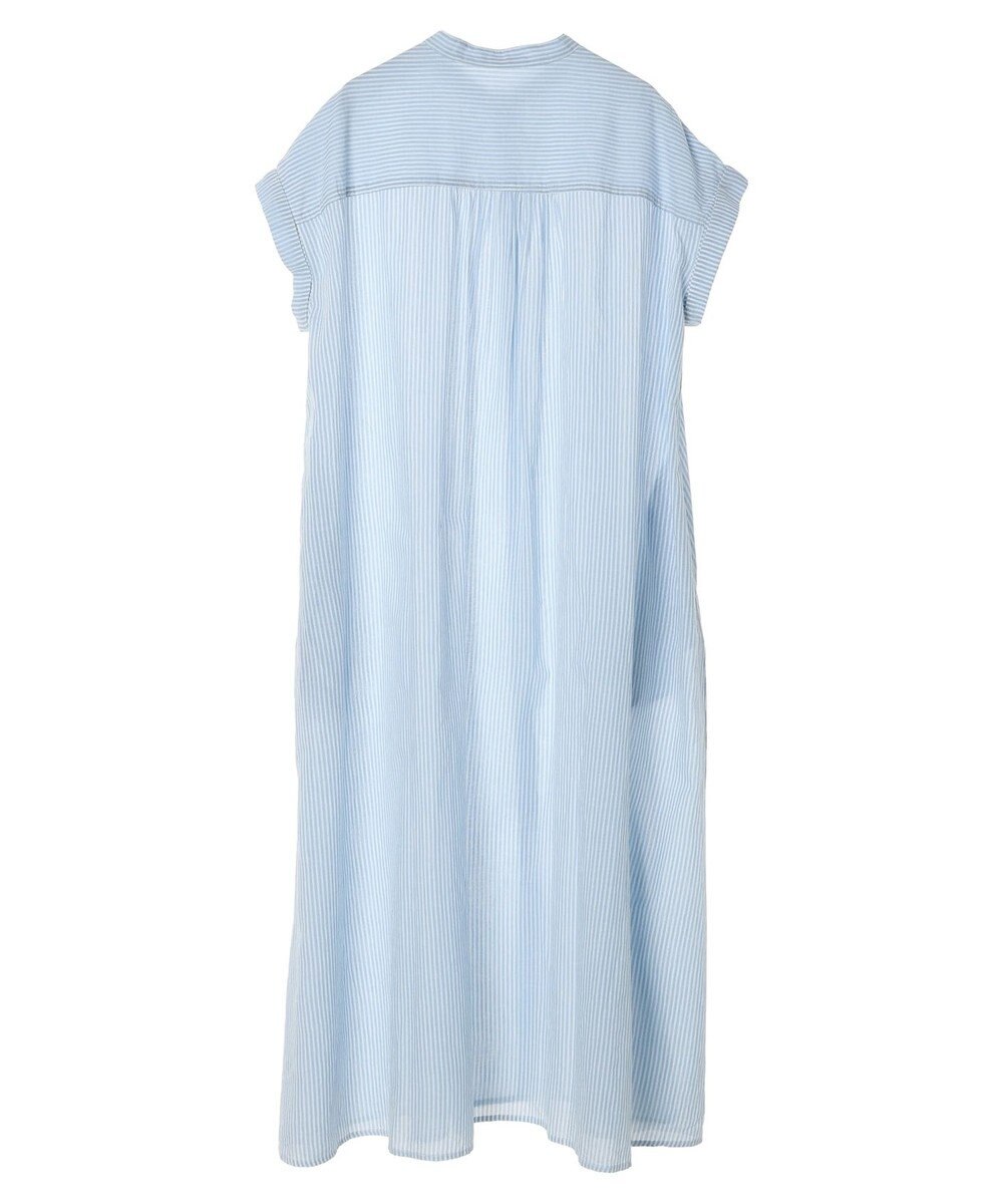 CRAFT STANDARD BOUTIQUE インド綿バンドカラーワンピース 