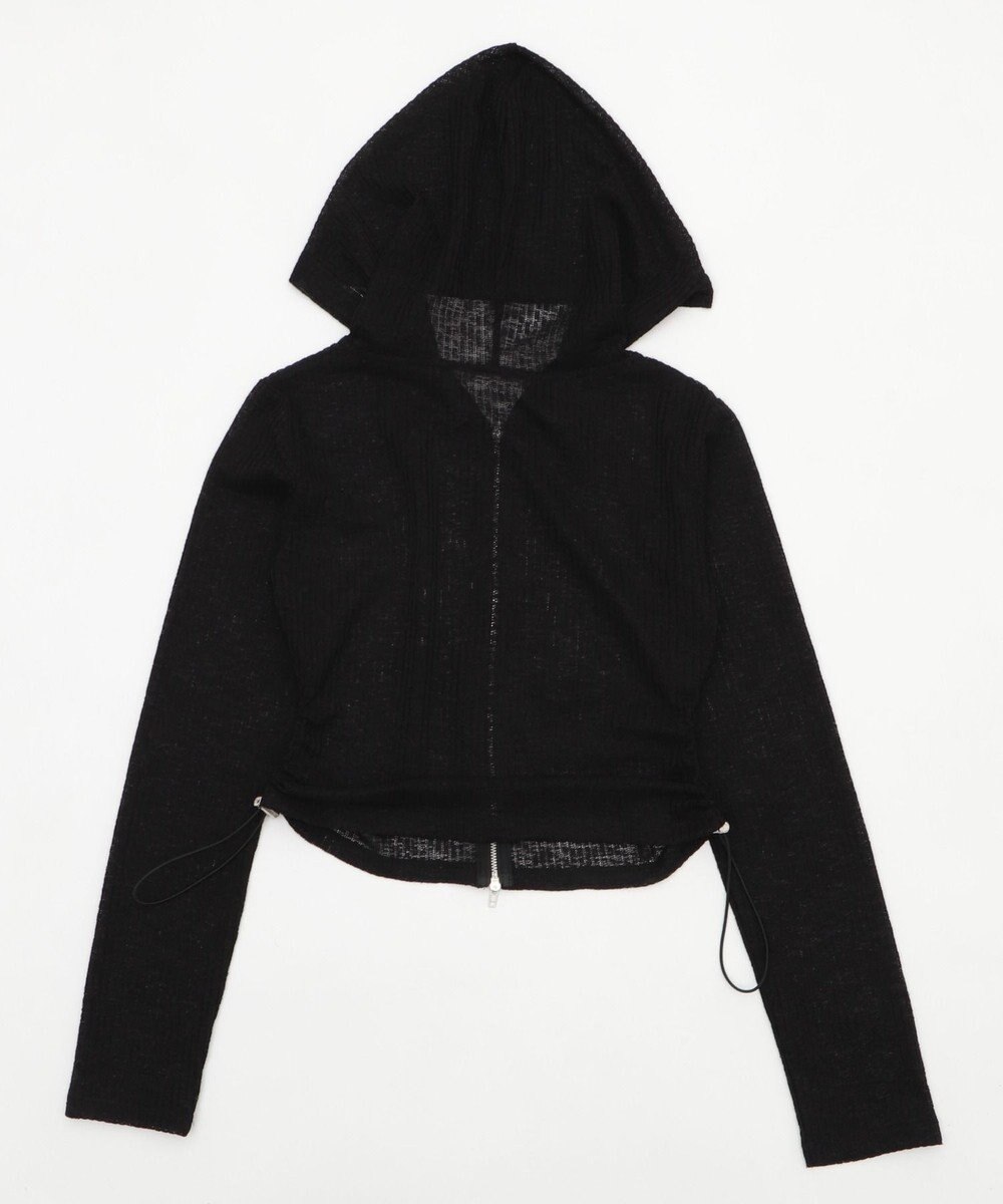 WEGO グラフィックシアーリブパーカー 