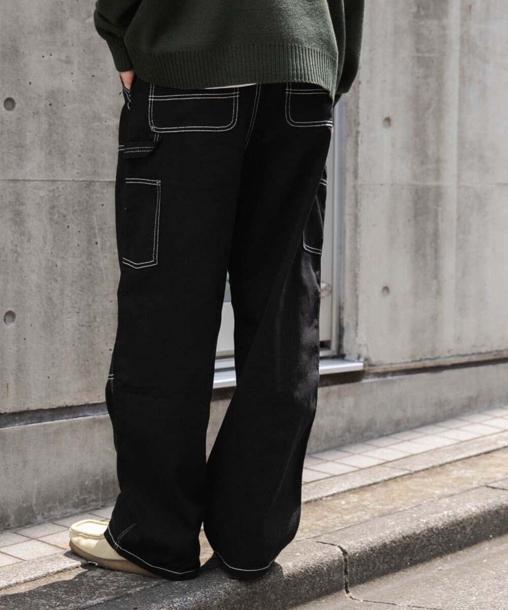 WEGO ワーカーズダブルニーパンツ 