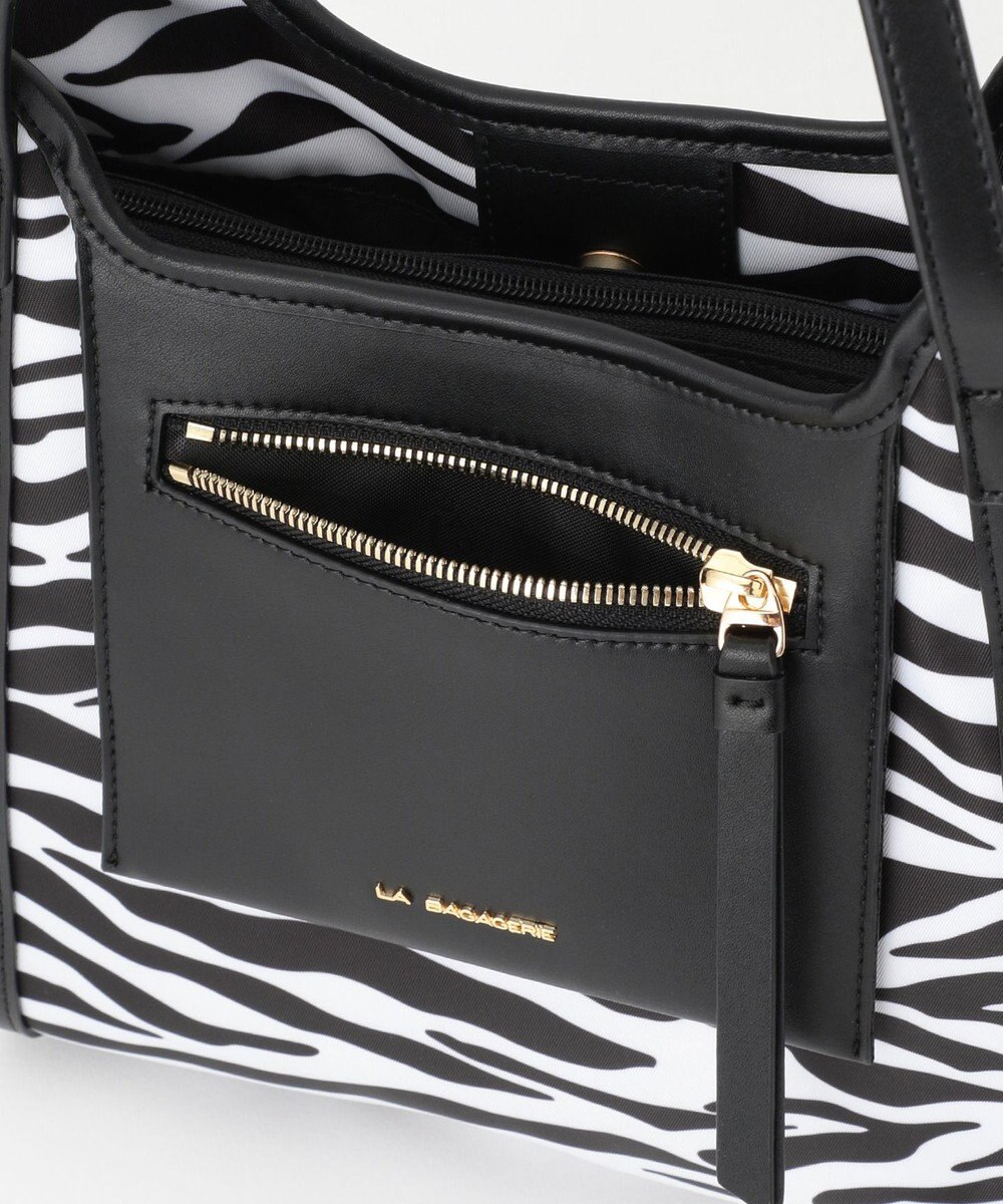 LA BAGAGERIE リサイクルレザー　フラップトート 