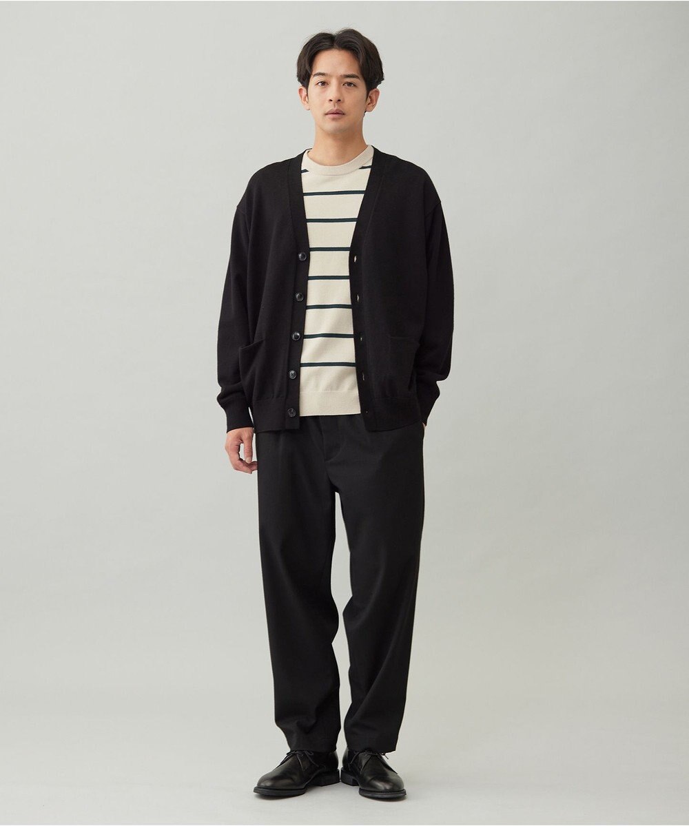 UNFILO MENS 【OCEANS 雑誌・web・YouTube 掲載】FLANNEL TOUCH 機能美パンツ ワイド 