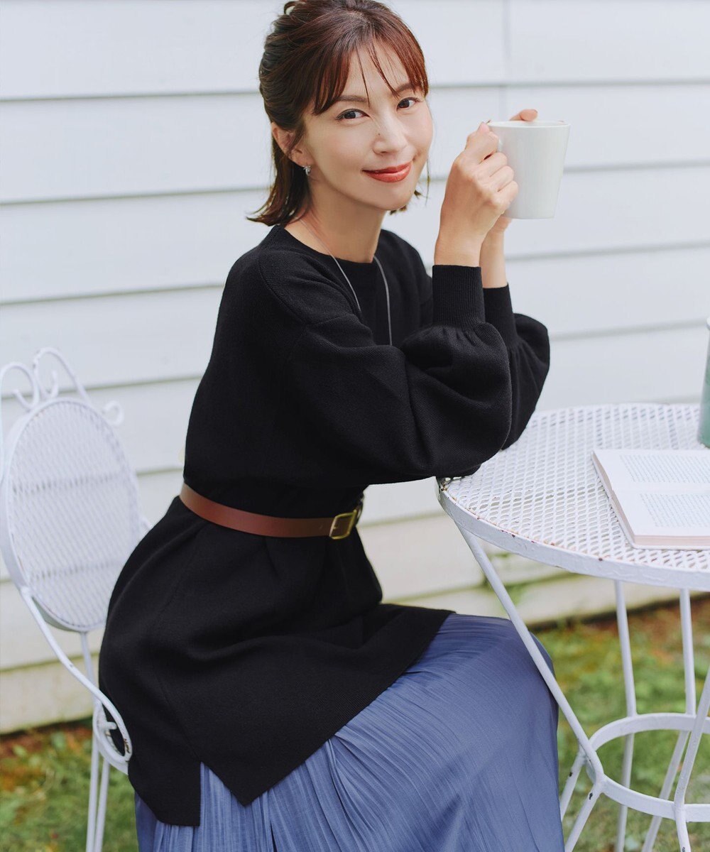 Tiaclasse 【安田美沙子さん着用・金属アレルギー対応】リボンフープピアス 