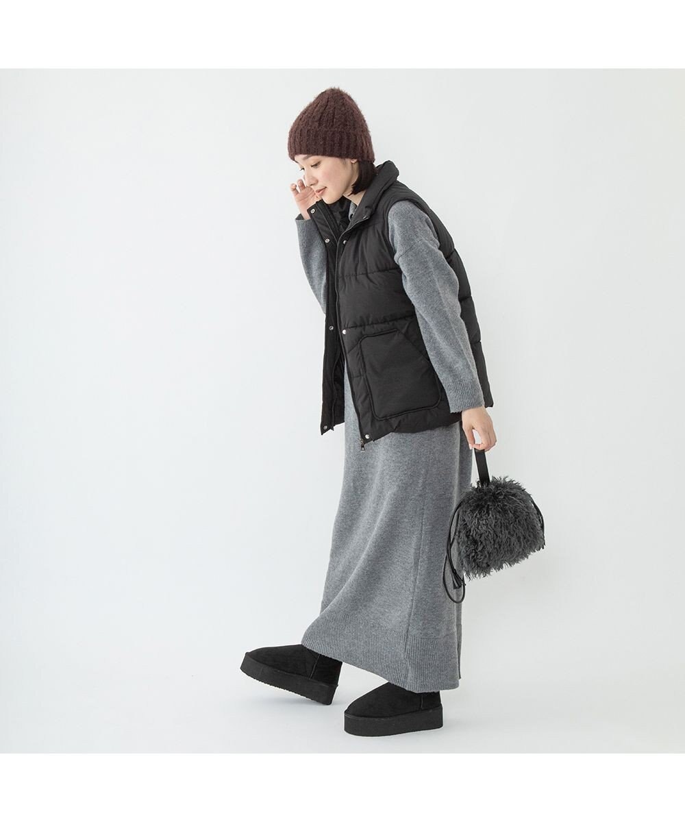 林八百吉商店 un chapeau ミンクケーブルワッチ 