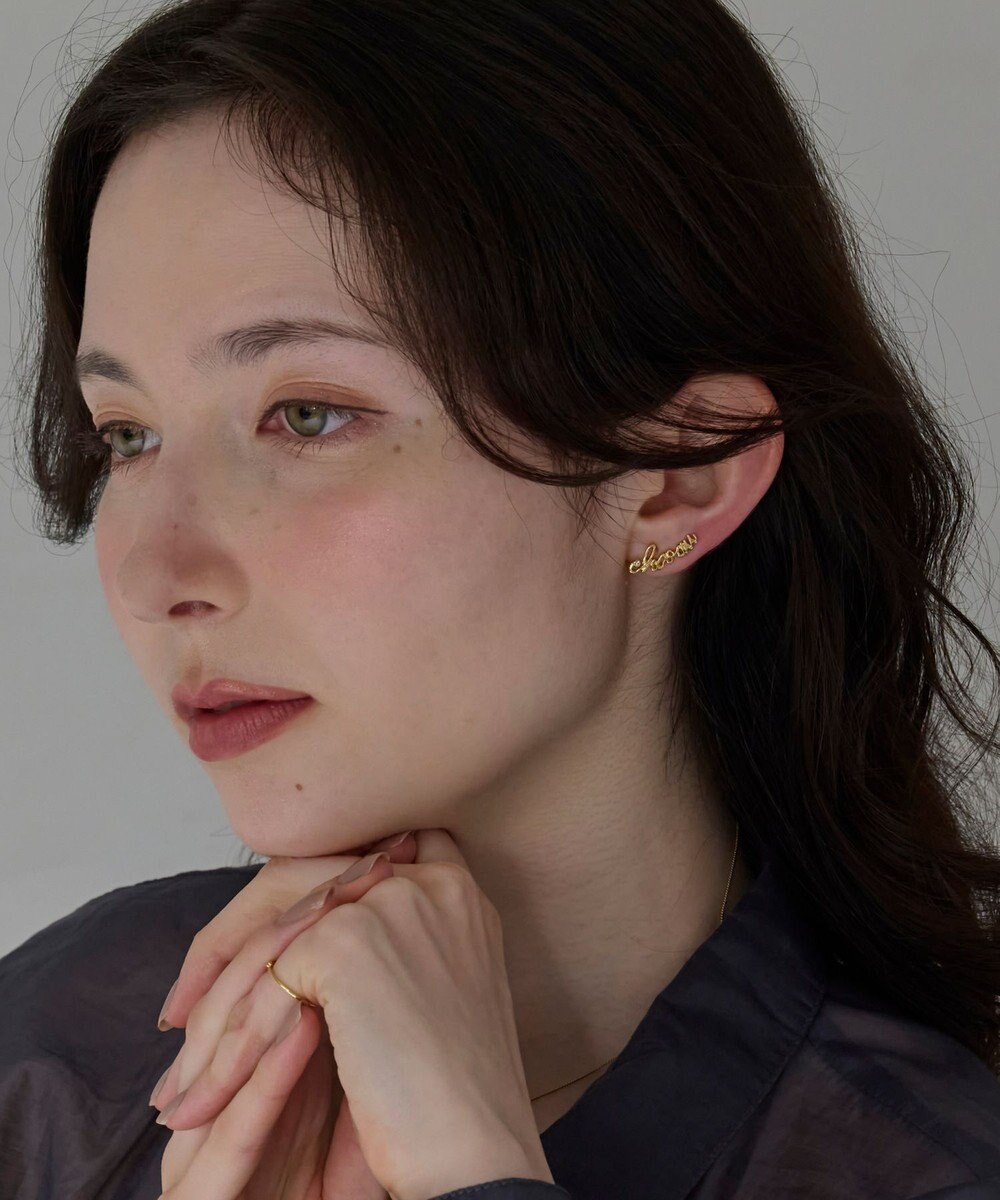 Phoebe ラッキーレターピアス&イヤリング(チャーム)/片耳 