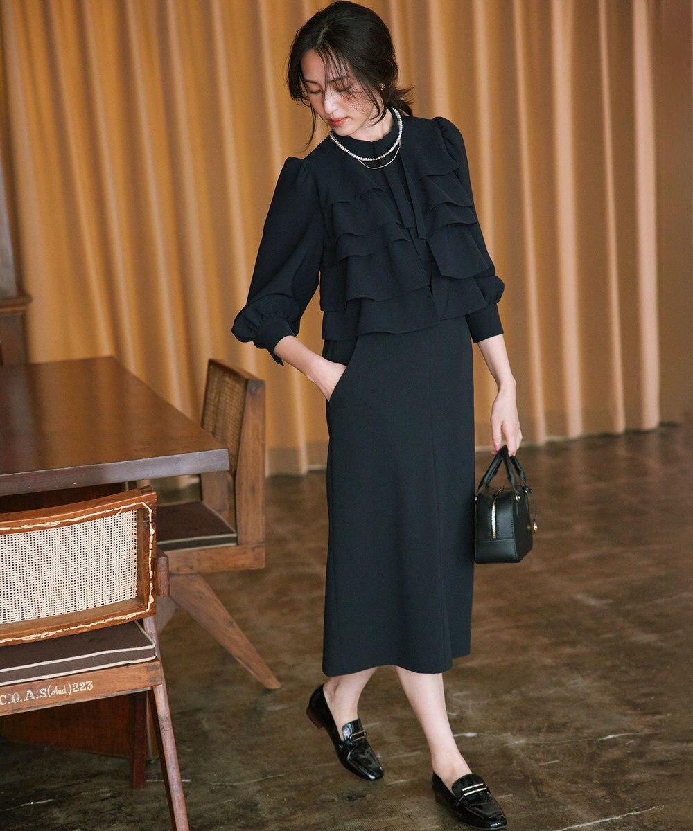 組曲 パール&メタルチェーンネックレス 