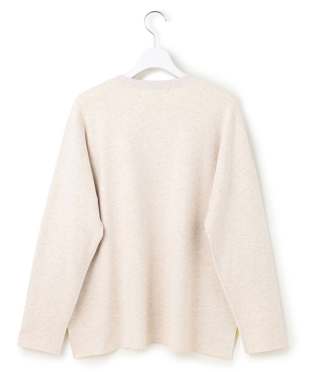 23区 L 【洗える】ダブルフェイス プルオーバー ニット 