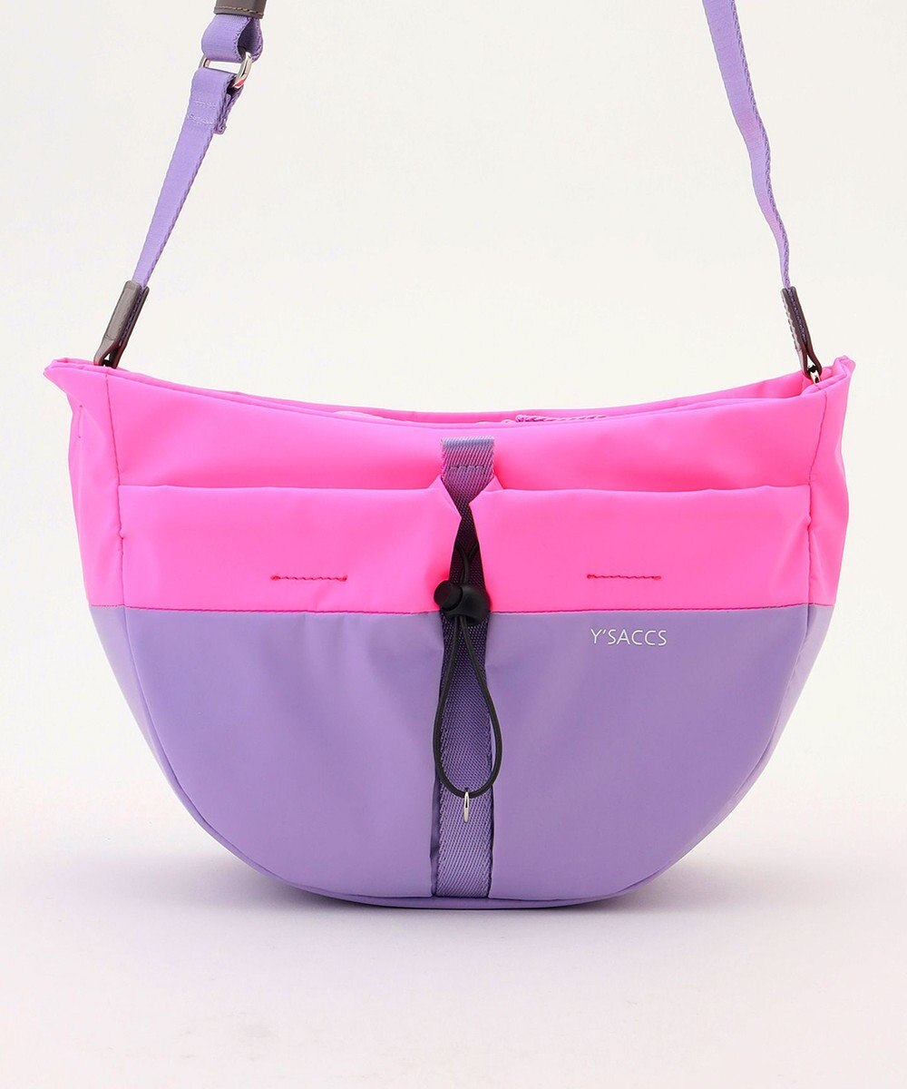 Y'SACCS Y’SACCS×SHIHO　COLONE(コロン）コンビカラーショルダーバッグ 