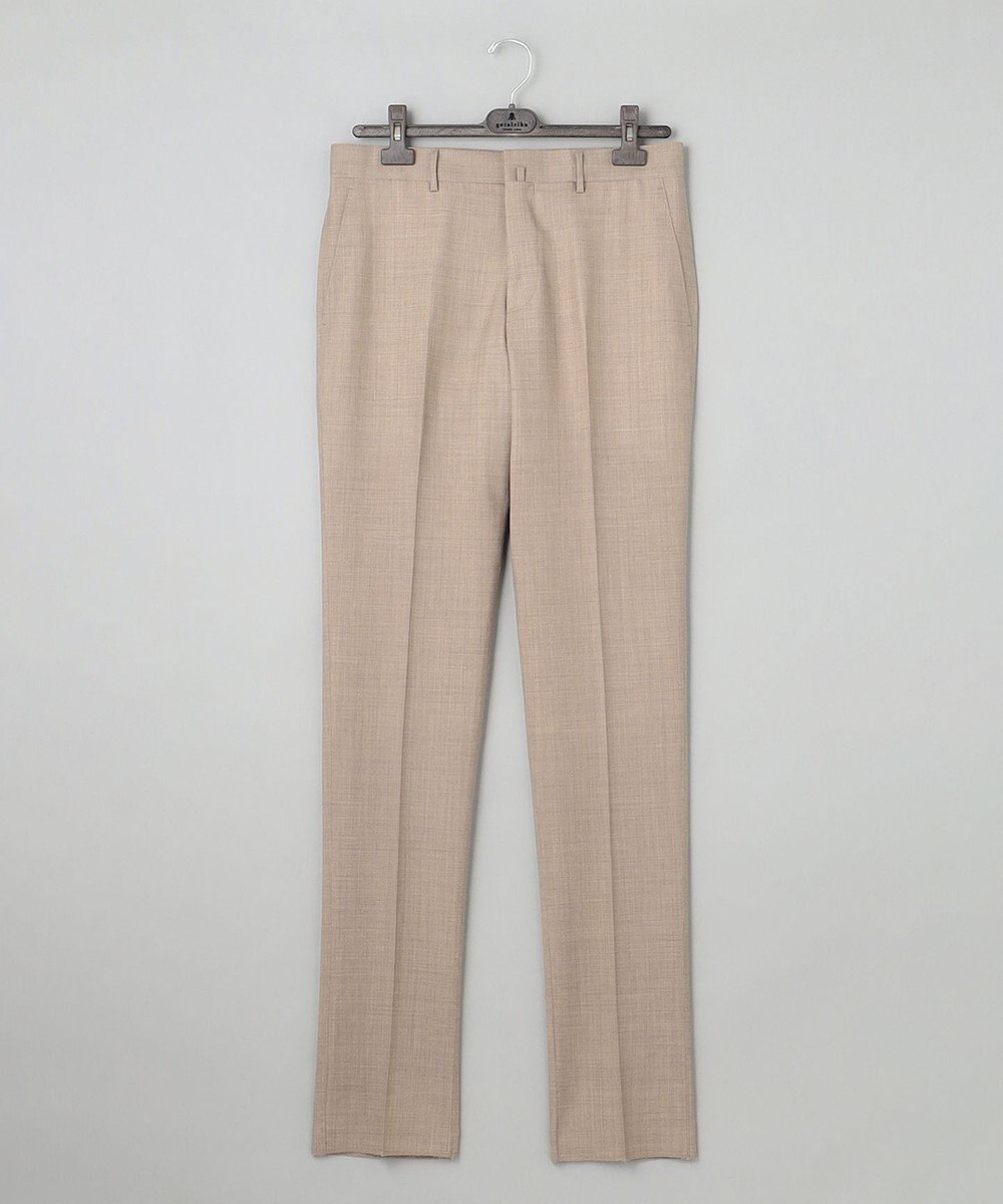 GOTAIRIKU ロングセラー【洗える/折り目加工/シワになりにくい/ウエストアジャスター】ウォッシャブル サマーウール100％パンツ_限定色(ノータック)23/24年モデル 