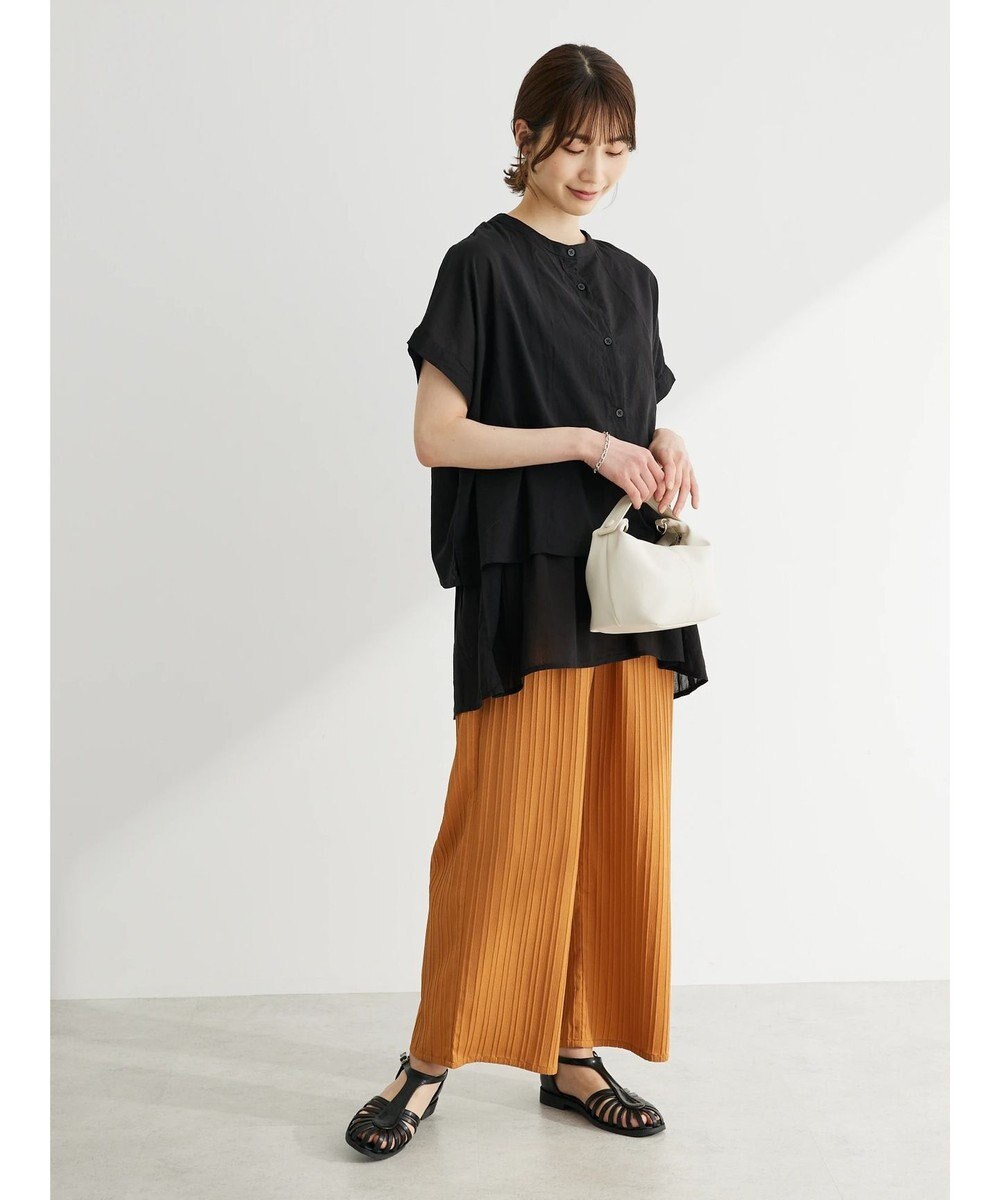 Green Parks インド綿　ＳＥＴ２点レイヤード風ブラウス 