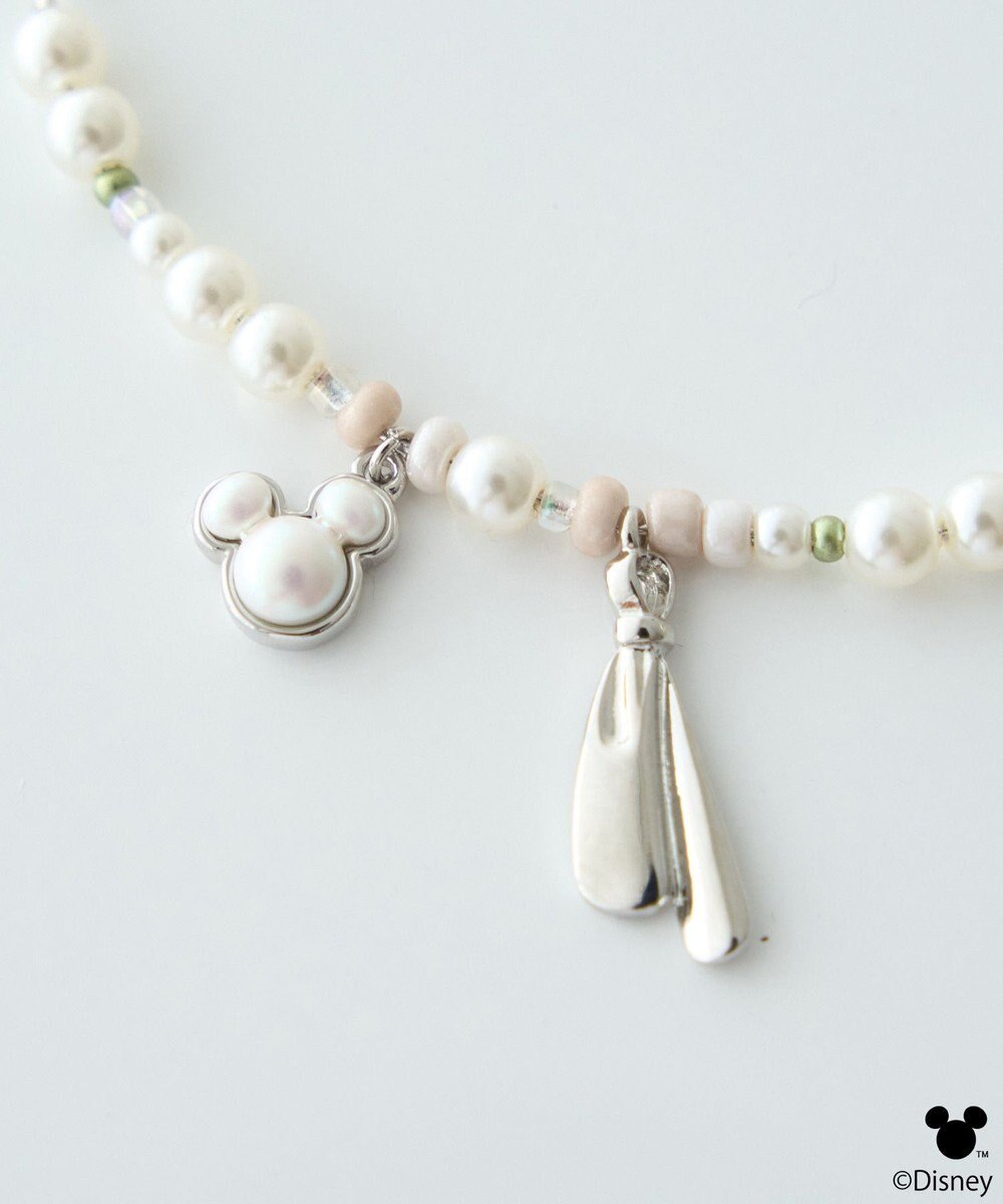 earth music&ecology 【予約】Disney/ミッキーモチーフビーズネックレス 