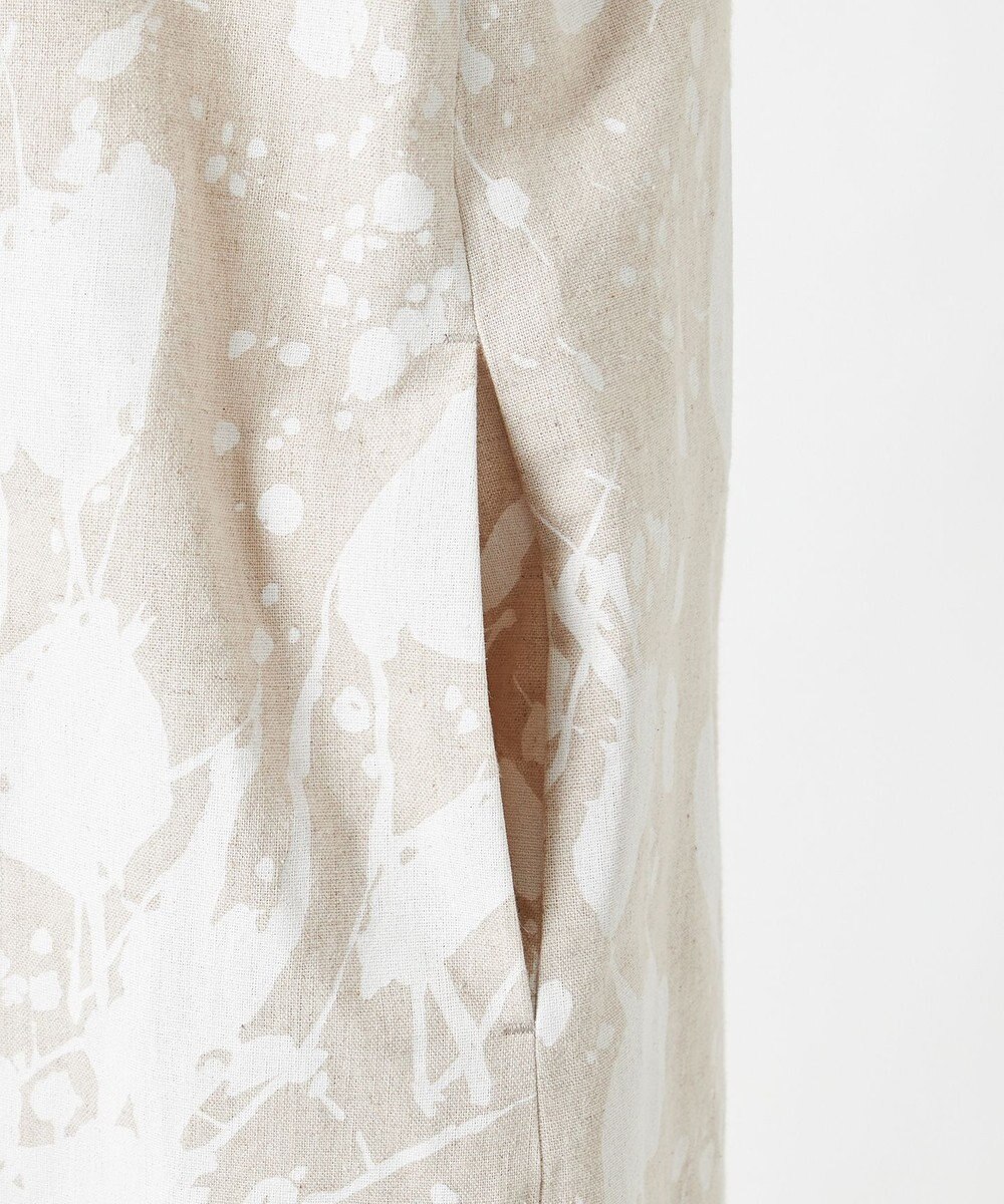 23区 【エステータ】ピグメントプリント ワンピース 