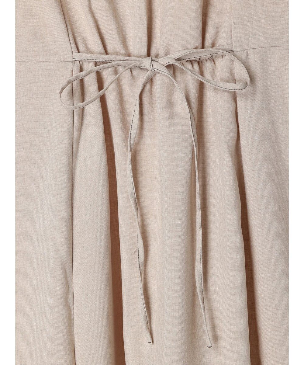 earth music&ecology 袖ドロストシャツワンピース 