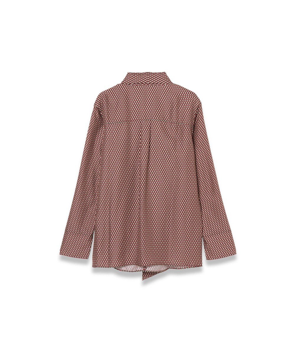 JOSEPH 【洗える】オーバーレイプリント　ブラウス 