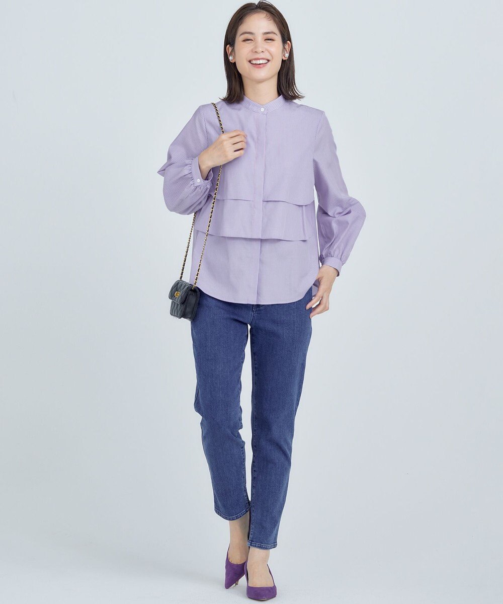 組曲 【WEB限定色あり】フルコーデフリルシャツ 