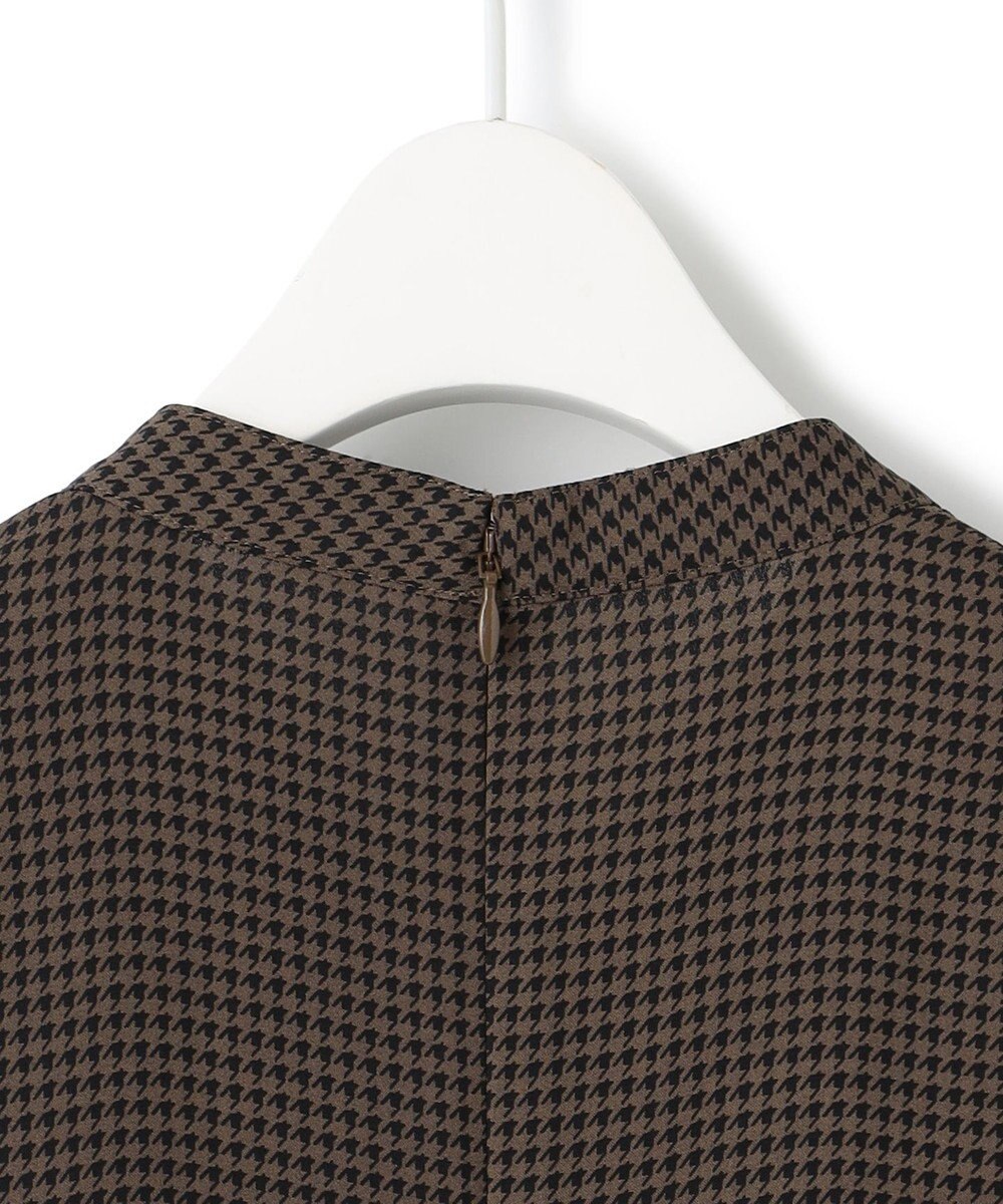 ICB 【接触冷感・UVケア・速乾・洗える】BackSatinAmunzen スカーフタイブラウス 